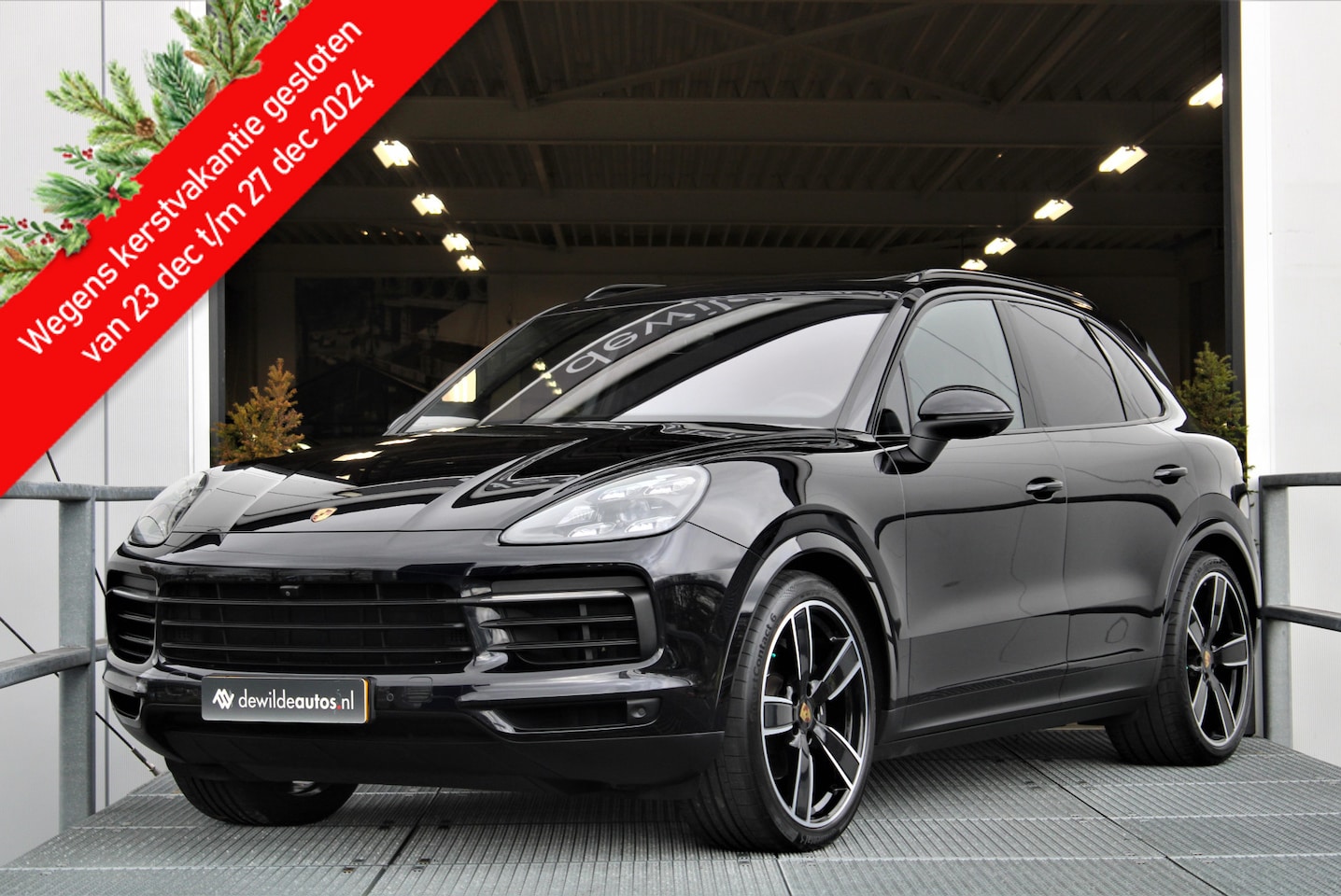 Porsche Cayenne - 3.0 Pano Luchtvering SoftClose Trekhaak Bose Stoelventilatie 22-inch NL-auto - AutoWereld.nl