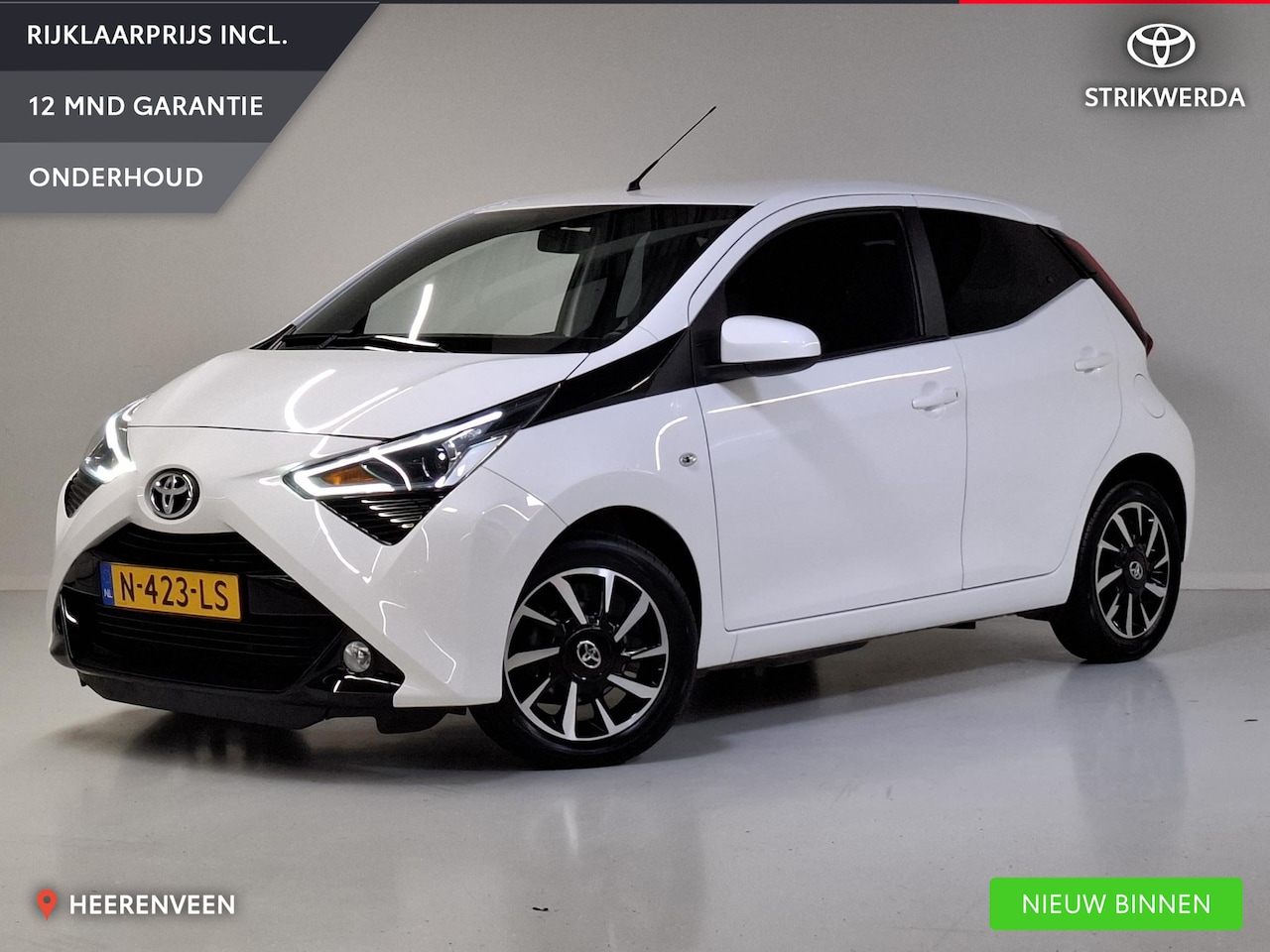 Toyota Aygo - 1.0 VVT-i x-cite ultimate | Camera | Carplay (apple/android) | licht-sensor | speed-limite - AutoWereld.nl