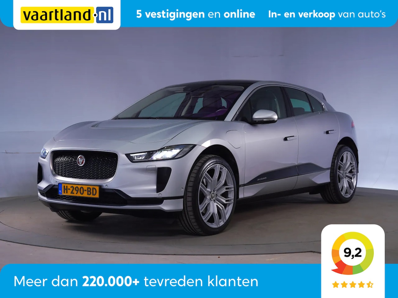 Jaguar I-PACE - EV400 Business Edition S 90 KWH [ Meridian Pano Carplay] - AutoWereld.nl