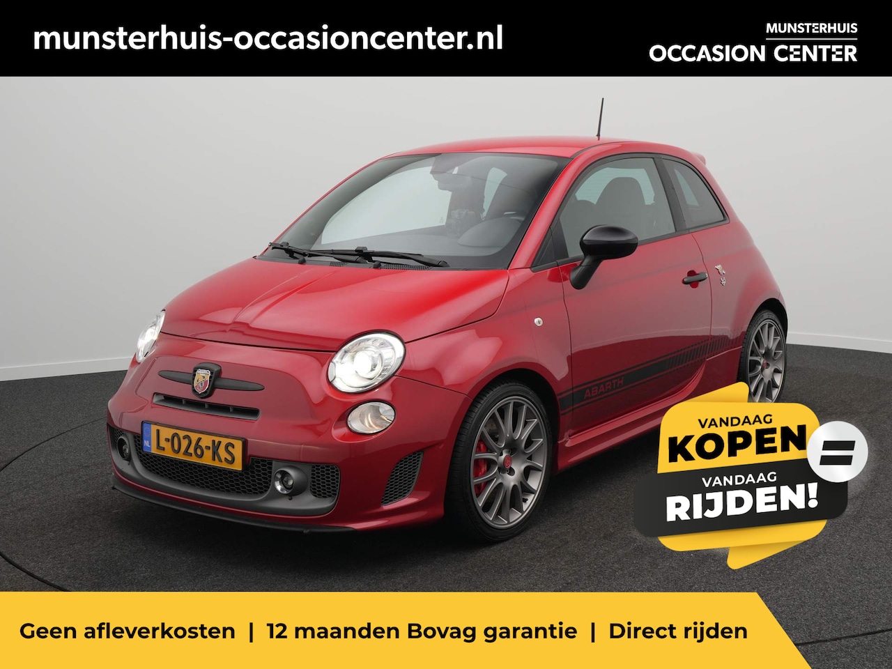 Fiat 500 Abarth - 1.4 T-Jet Competizione 70th Anniversary - Speciale Uitvoering - 180 PK - AutoWereld.nl