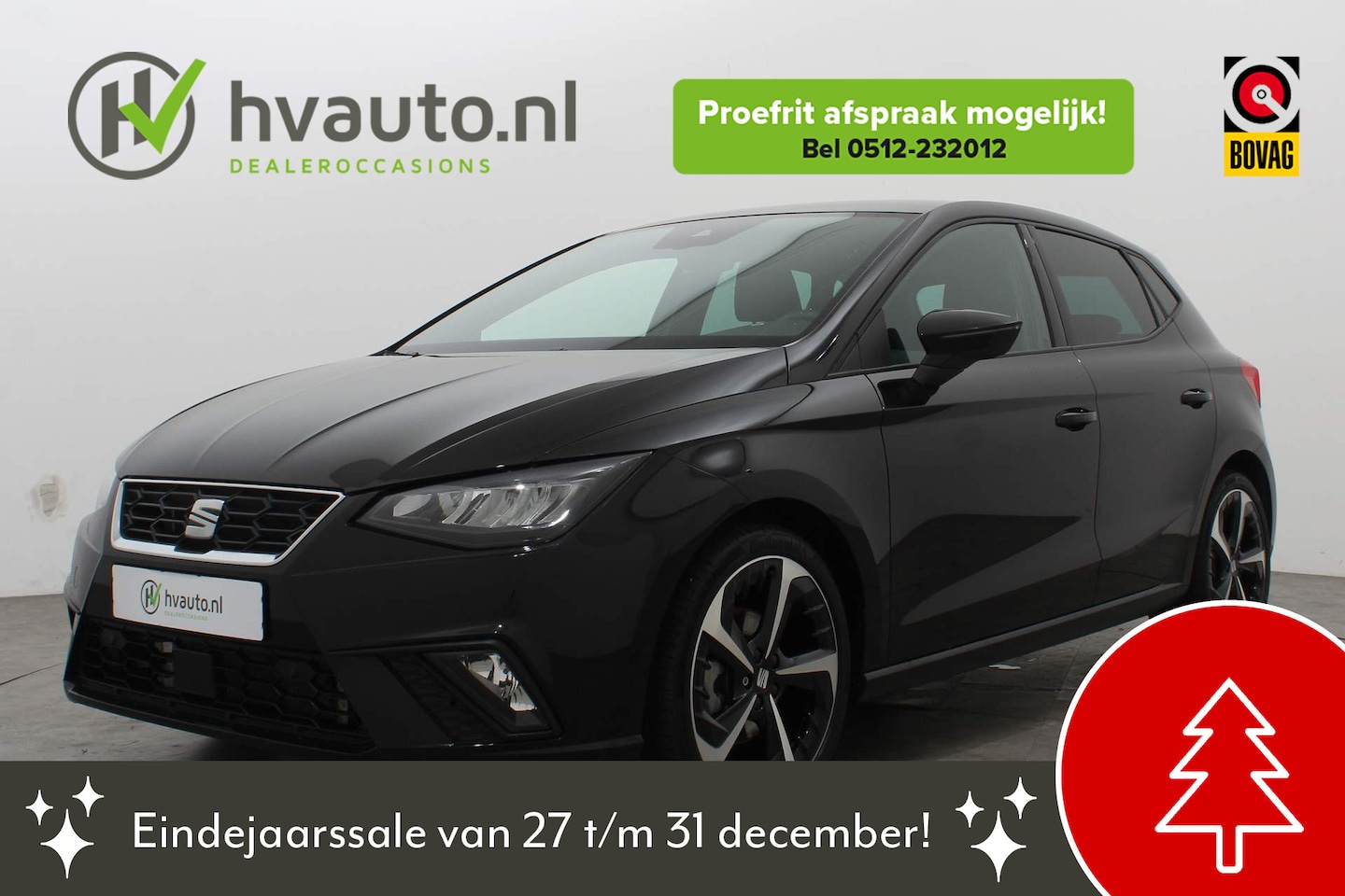 Seat Ibiza - 1.0 TSI 115PK FR DSG | Carplay | 18 inch | Adaptive Cruise | Camera - AutoWereld.nl