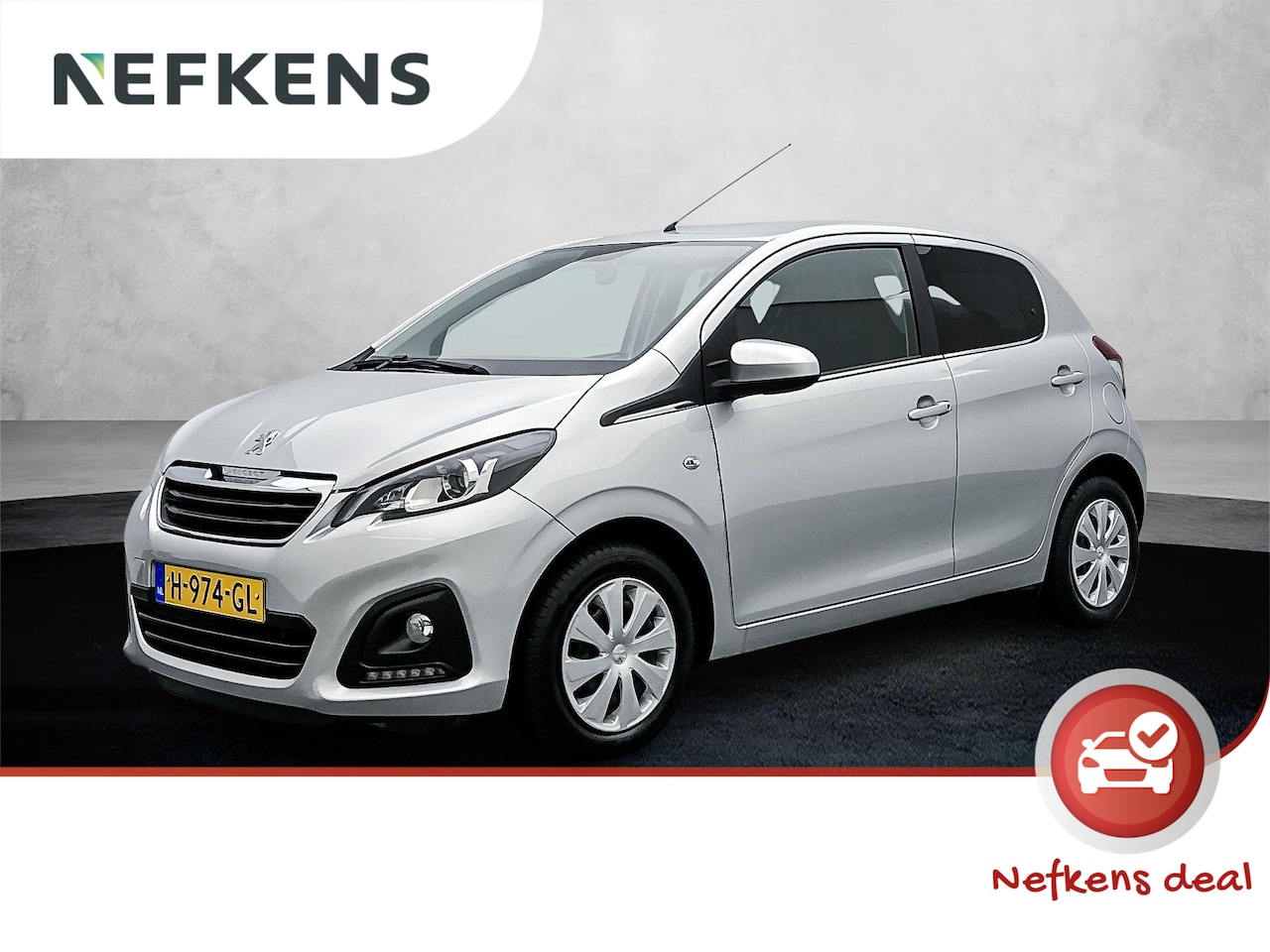 Peugeot 108 - Active 72 pk | Airco | Bluetooth | Radio | Mistlampen Voor | Lederen Stuurwiel en Versnell - AutoWereld.nl