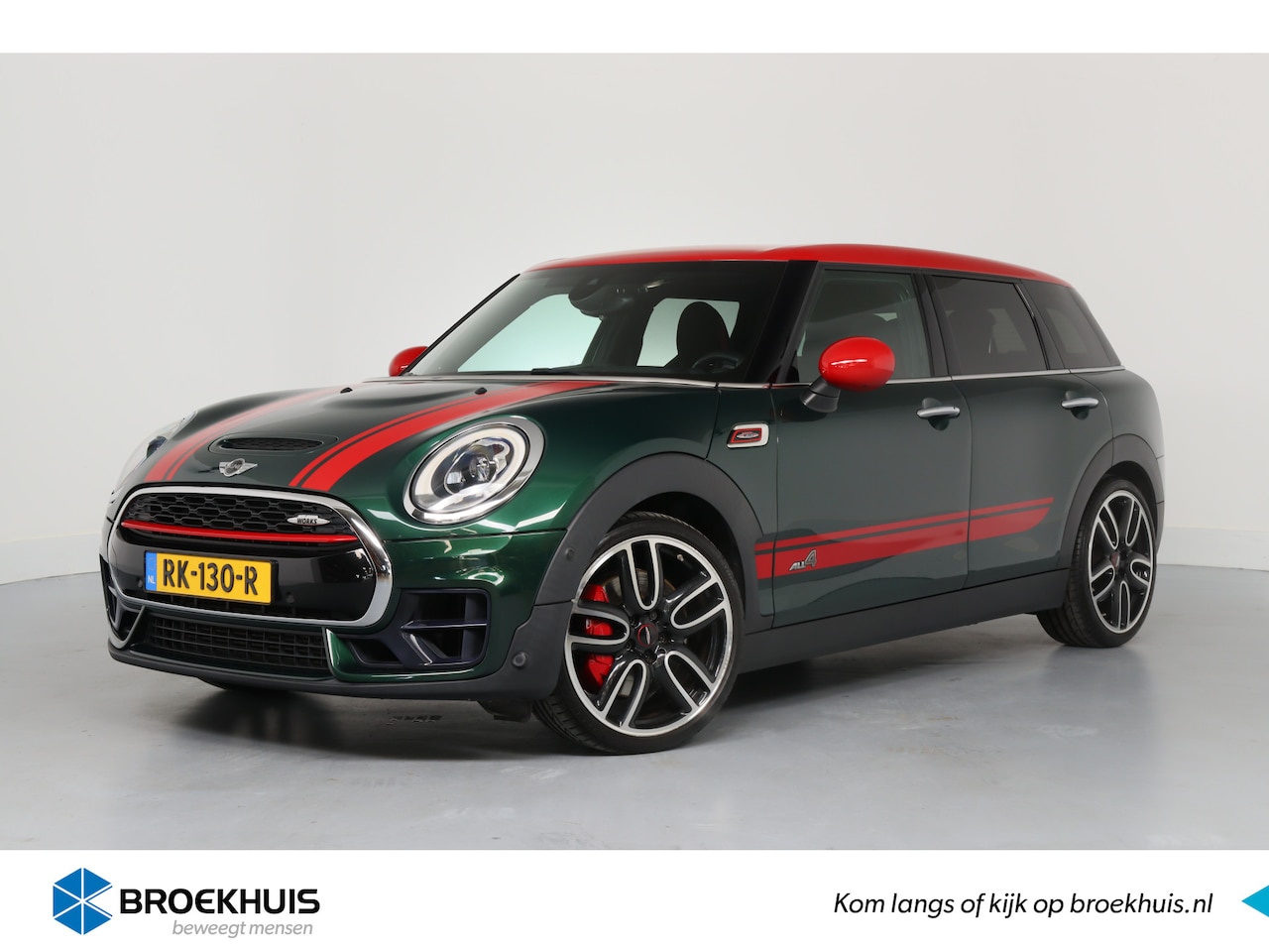 MINI Clubman - Mini 2.0 John Cooper Works ALL4 Chili | Dealer Onderhouden! | LED | Harman/Kardon | Sfeer - AutoWereld.nl