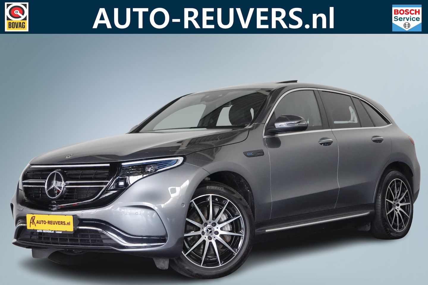 Mercedes-Benz EQC - 400 4MATIC AMG Line 80 kWh / Opendak / Pilot assist / DAB / Camera / Navi - AutoWereld.nl