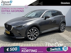 Mazda CX-3 - 2.0 SkyActiv-G 120 GT-M | AUTOMAAT | LEDER | STUUR & STOELVERWARMING | NAVI | CAMERA | ETC