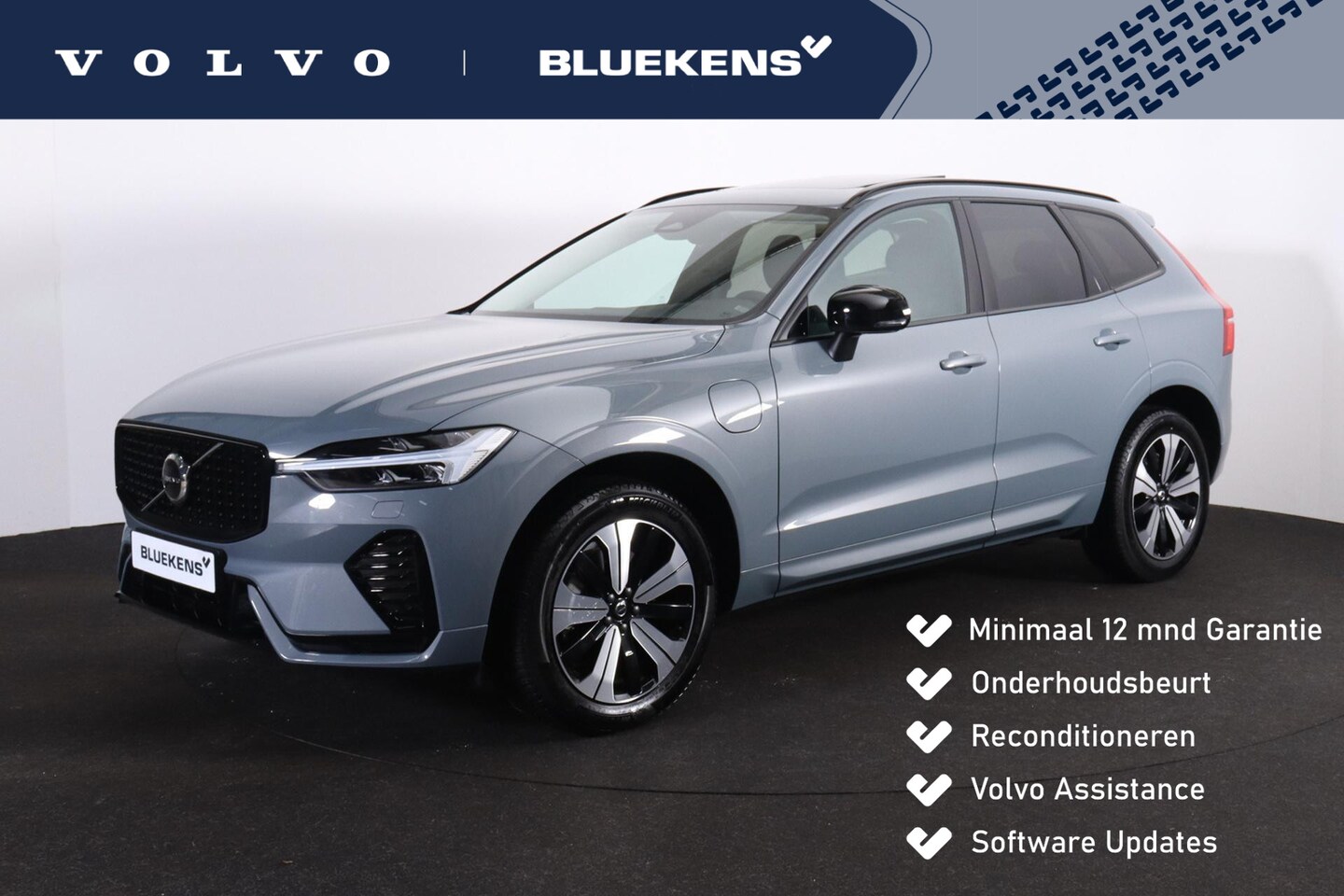 Volvo XC60 - T6 Plug-in hybrid AWD Plus Dark - LONG RANGE - Panorama/schuifdak - IntelliSafe Assist & S - AutoWereld.nl