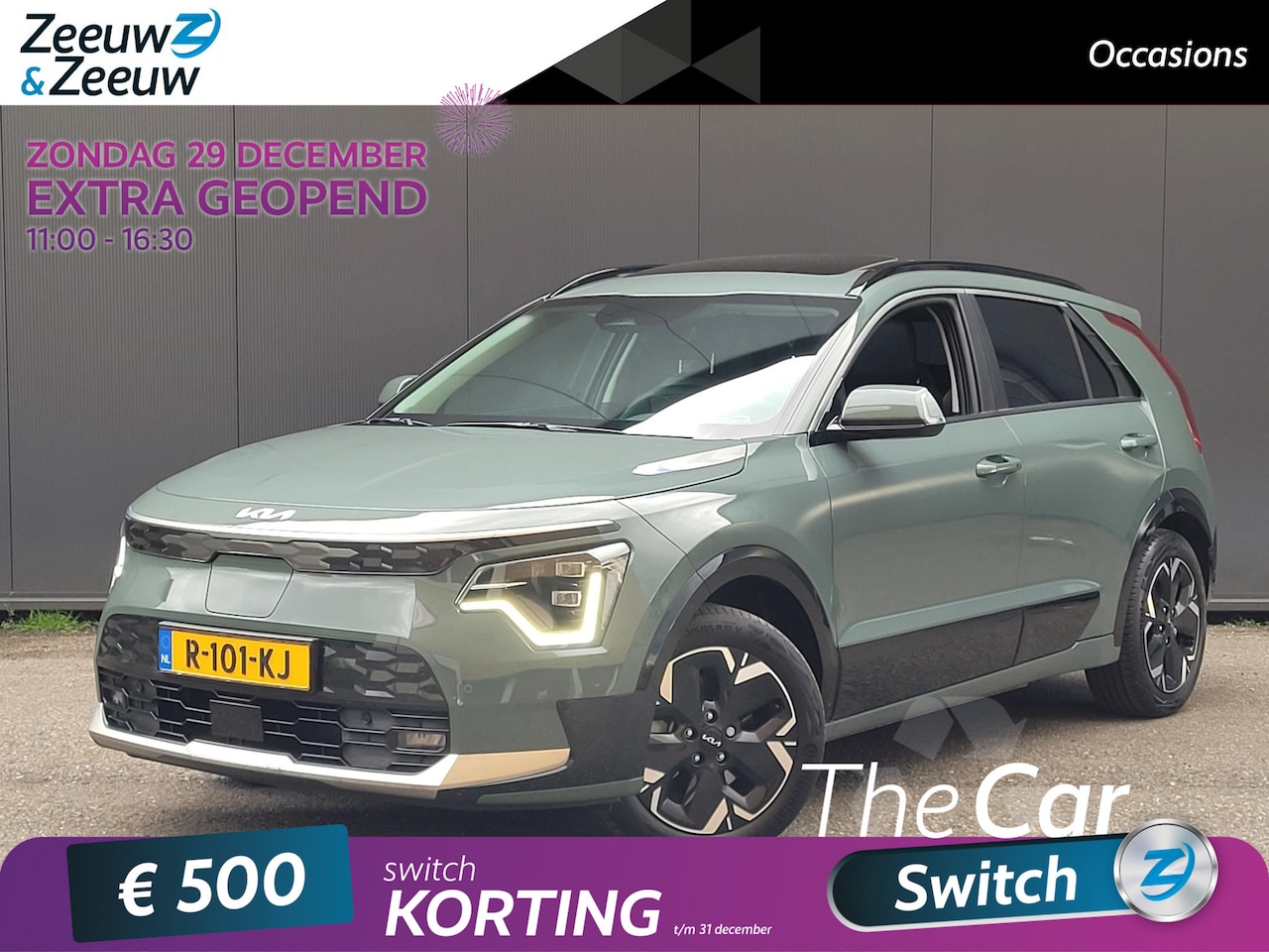 Kia Niro EV - DynamicPlusLine 64.8 kWh 1e Eigenaar | Dealer onderhouden | Navi | Apple Carplay/Android A - AutoWereld.nl