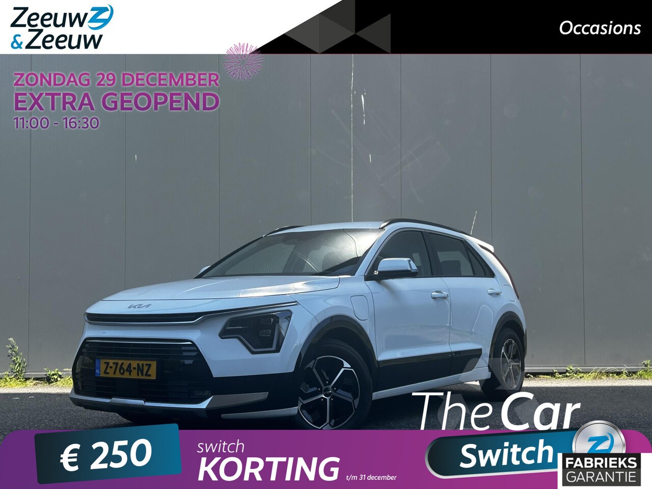 Kia Niro - 1.6i PHEV DynamicLine Navi | Climate & adaptieve cruise control | Stoel & stuurverwarming - AutoWereld.nl