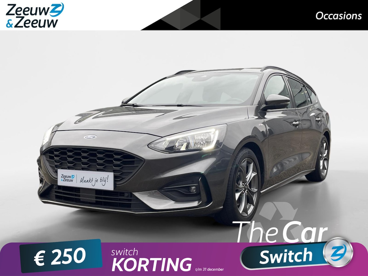 Ford Focus Wagon - 1.0 EcoBoost ST Line Business | Zeer nette auto | Navigatie | Apple carplay & Android auto - AutoWereld.nl