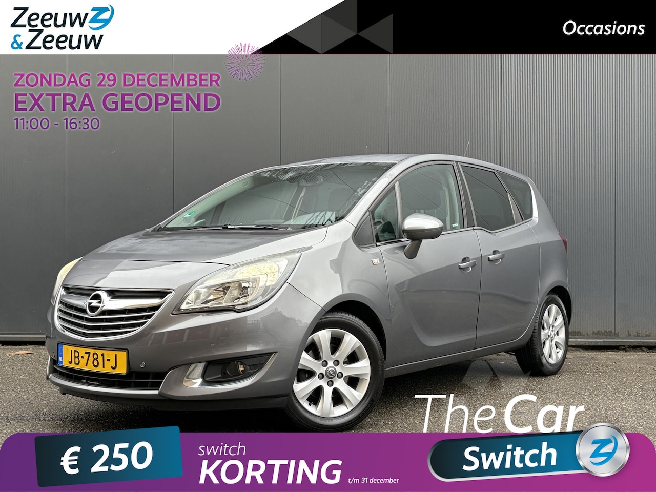 Opel Meriva - 1.4 Turbo Blitz Navi | Bovag garantie | NAP - AutoWereld.nl