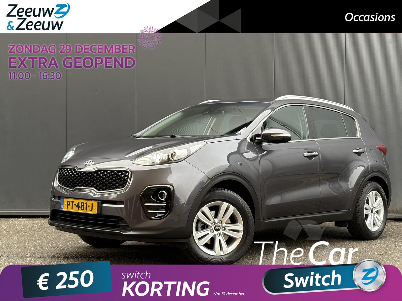 Kia Sportage - 1.6i DynamicLine Dealer onderhouden | Trekhaak | Bovag garantie | Lage kilometerstand | NA - AutoWereld.nl