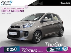 Kia Picanto - 1.0 CVVT DynamicLine | Climate control | Cruise control | Lichtmetalen velgen | Leder met