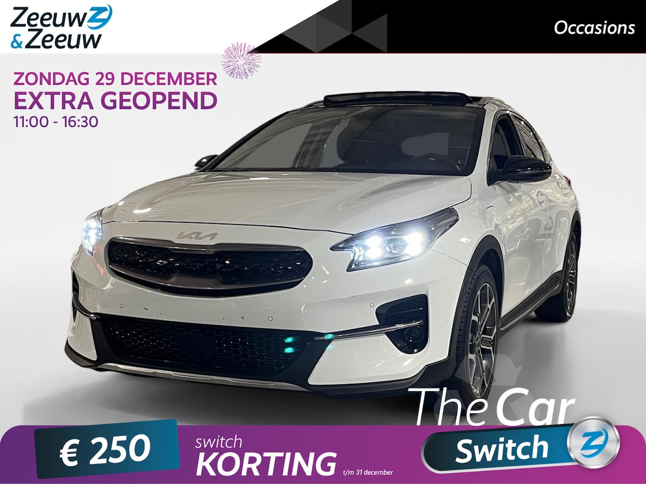 Kia XCeed - 1.6 GDi PHEV Design Edition | Glazen schuif-/kanteldak | Stoel- en stuurverwarming | Elekt - AutoWereld.nl