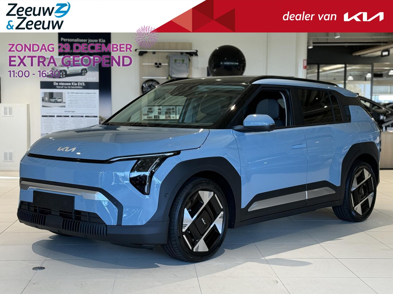 Kia EV3 - Plus Advanced 58.3 kWh | Nu in de showroom! | 414 km WLTP | Nu te bestellen! | € 2.950,- K - AutoWereld.nl