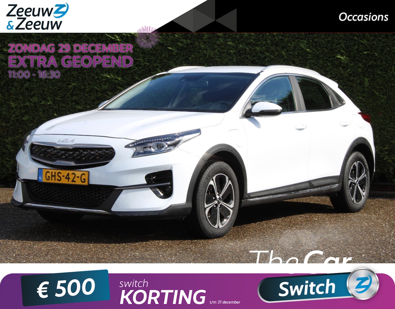 Kia XCeed - 1.6 GDi PHEV DynamicPlusLine | Stoelverwarming | Keyless entry | PlugIn | Apple Carplay/An - AutoWereld.nl