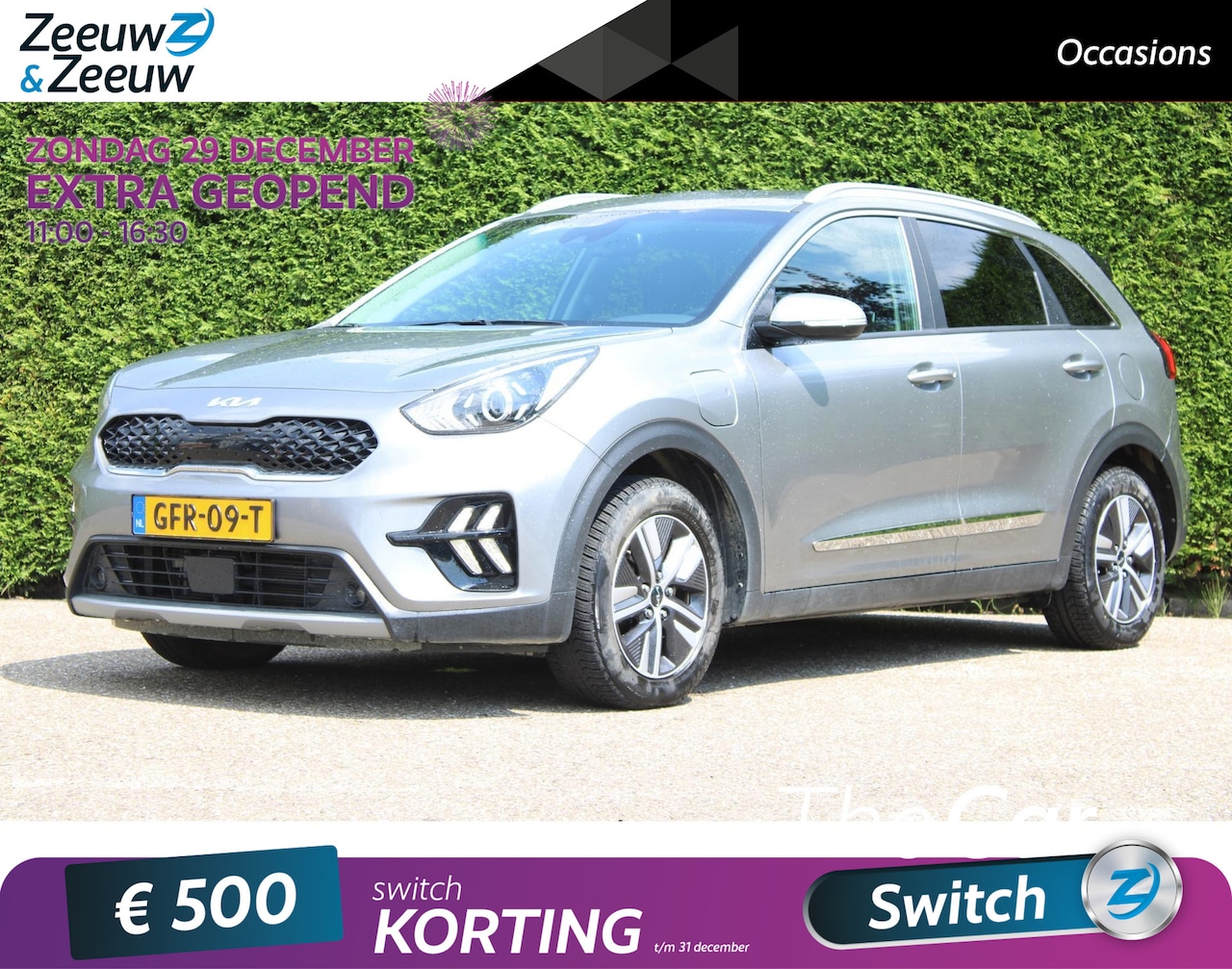 Kia Niro - 1.6 GDi PHEV DynamicLine | Apple Carplay / Android Auto | Stoel- en stuurwielverwarming | - AutoWereld.nl