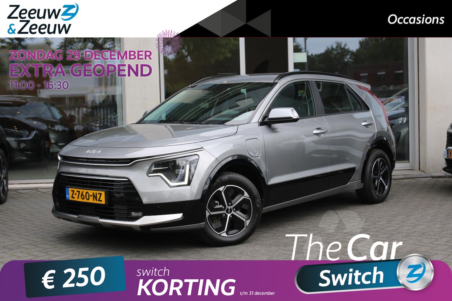 Kia Niro - 1.6 GDi PHEV DynamicLine | Camera | Climate Control | Apple Carplay | Android Auto | Stoel - AutoWereld.nl