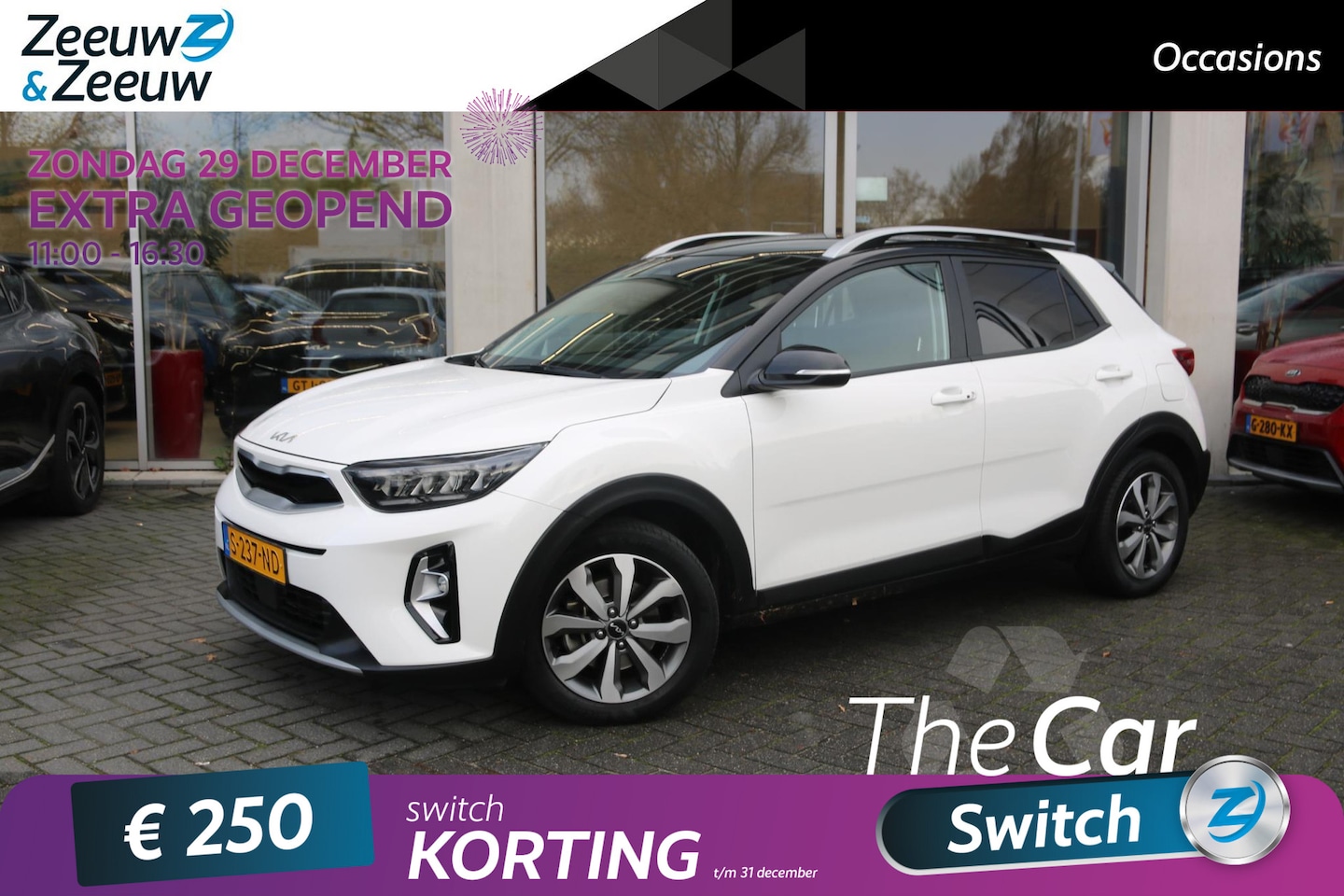 Kia Stonic - 1.0 T-GDi MHEV DynamicPlusLine | Airco | Navi | Camera | LM Velgen | Privacy Glass | - AutoWereld.nl