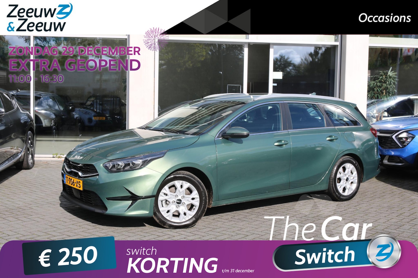 Kia Cee'd Sportswagon - Ceed 1.0 T-GDi DynamicLine | Airco | Navi | Camera | LM Velgen | - AutoWereld.nl