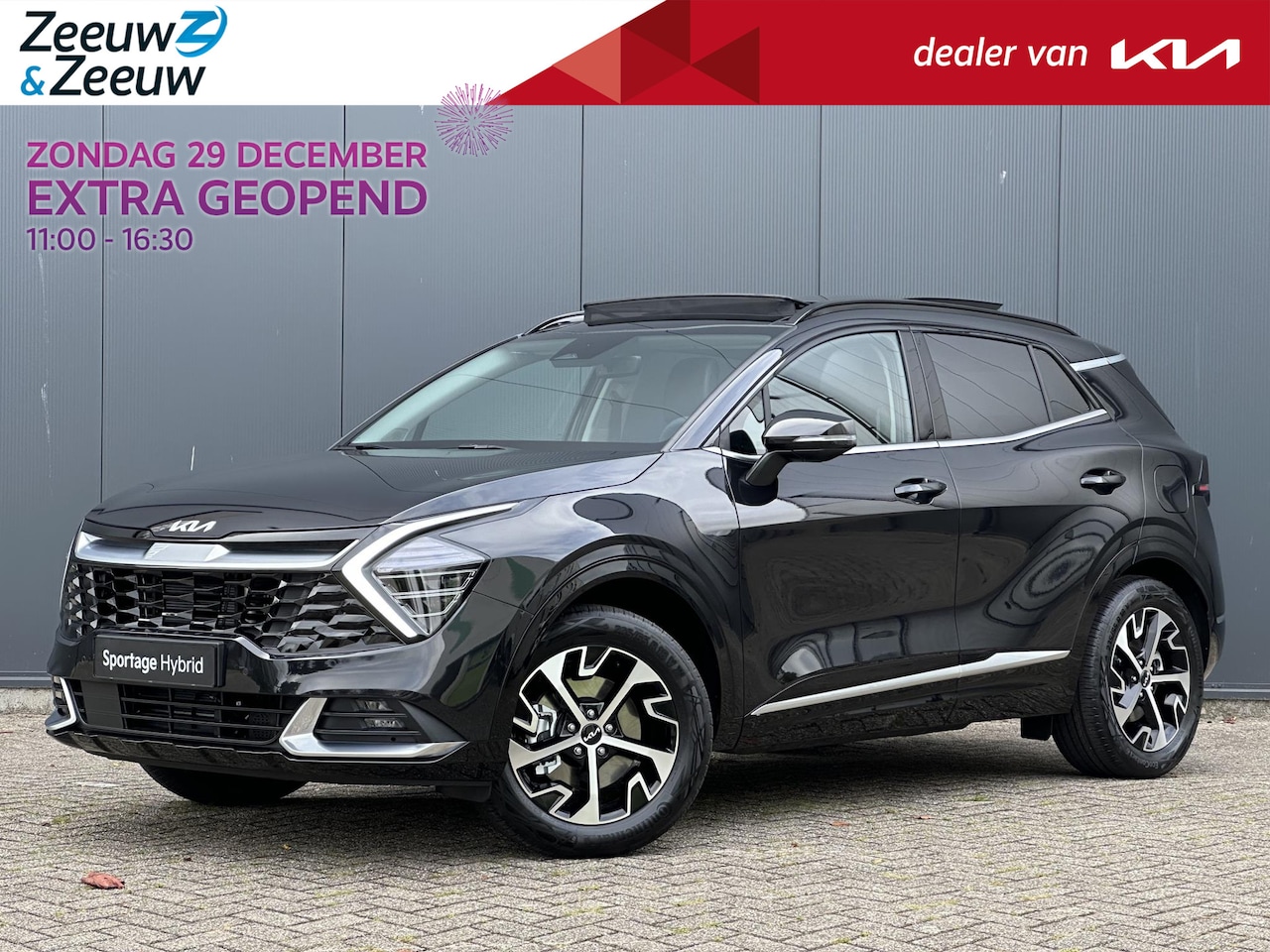 Kia Sportage - 1.6 T-GDi Hybrid DynamicPlusLine | *Niet op voorraad* | *Nu te bestellen* | €4.000,- actie - AutoWereld.nl