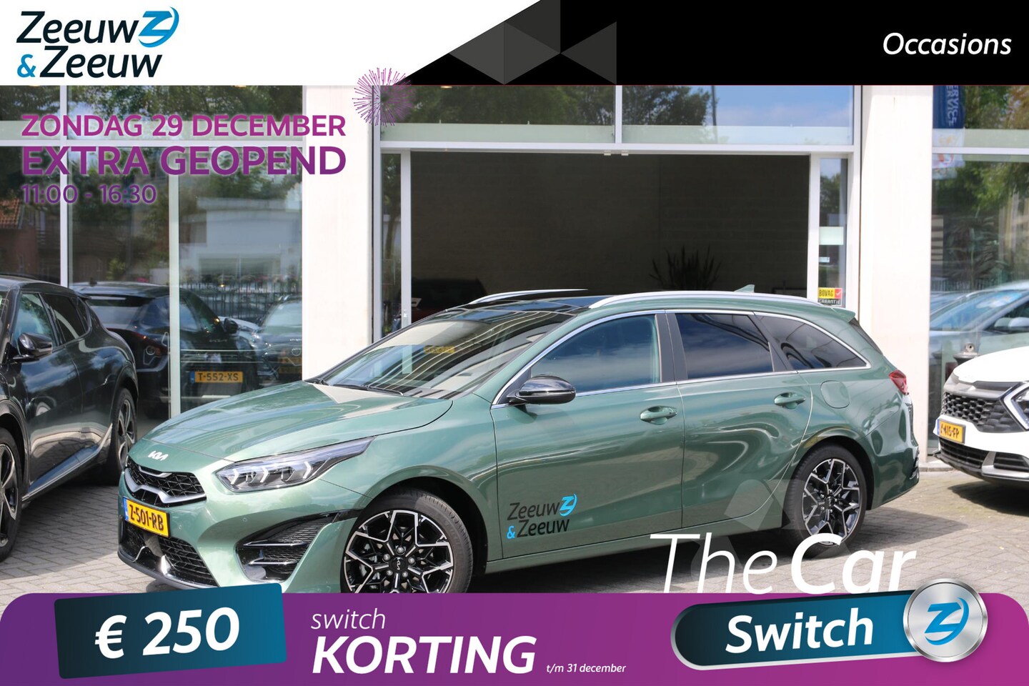 Kia Cee'd Sportswagon - Ceed 1.0 T-GDi GT-Line | Airco | Navi | Camera | Privacy Glass | LM Velgen | - AutoWereld.nl