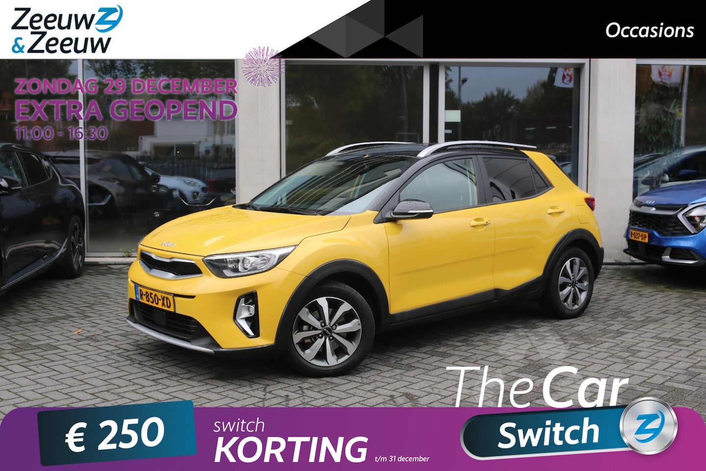 Kia Stonic - 1.0 T-GDi MHEV DynamicPlusLine | Airco | Navi | Camera | TREKHAAK | LM Velgen | - AutoWereld.nl