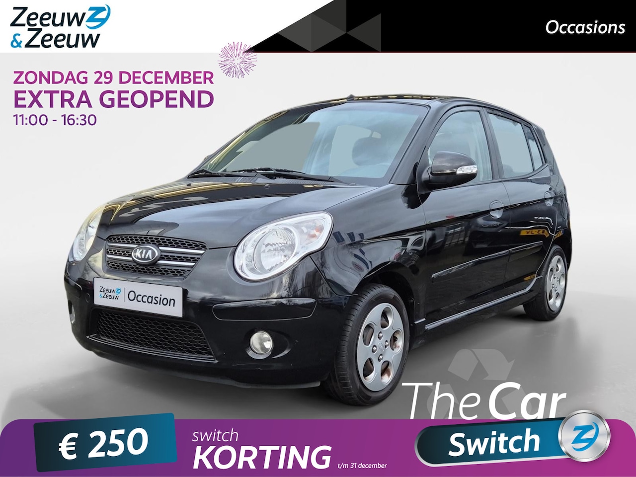 Kia Picanto - 1.1 X-ecutive | Airco | Elektrische ramen voor en achter | Centrale vergrendeling | - AutoWereld.nl