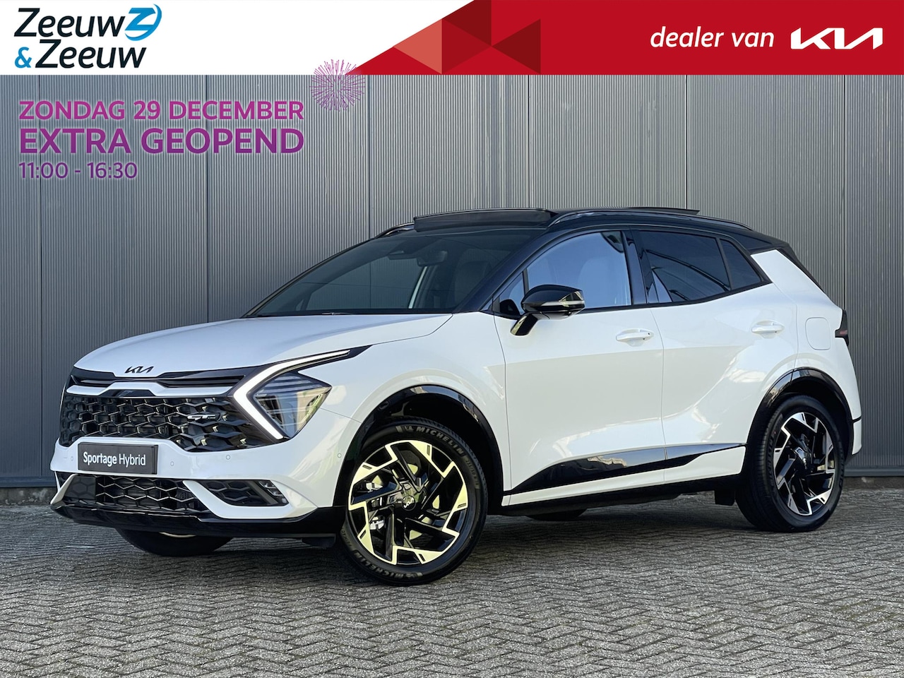 Kia Sportage - 1.6 T-GDi Hybrid GT-PlusLine | *Niet op voorraad* | *Nu te bestellen* | €4.000,- Actiekort - AutoWereld.nl