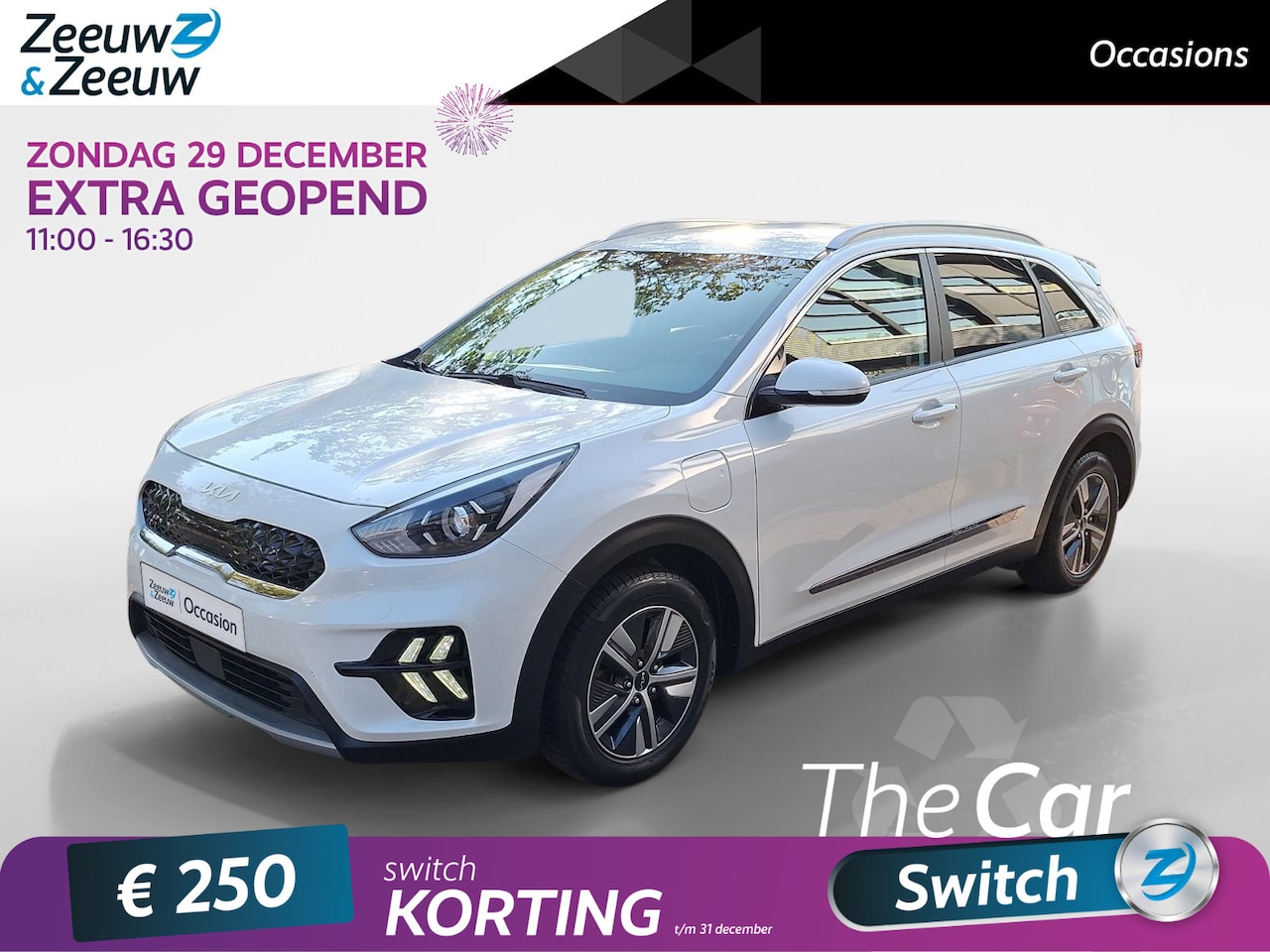 Kia Niro - 1.6 GDi PHEV Stoel & Stuurverwarming | Achteruitrijcamera | Plug-In | All Season banden - AutoWereld.nl