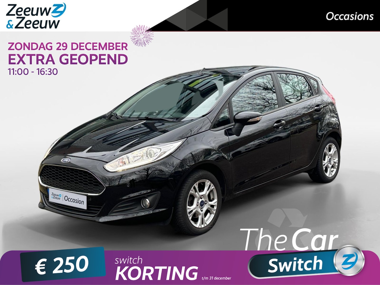 Ford Fiesta - 1.0 Style Ultimate Navigatie | Airco | Voorruitverwarming | Trekhaak | 12 maanden Bovag Ga - AutoWereld.nl