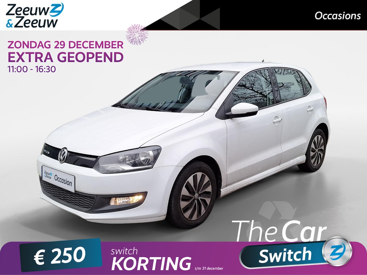 Volkswagen Polo - 1.0 BlueMotion Edition Dealer onderhouden ! | 12 maanden Bovag Garantie | Airco | Elektris - AutoWereld.nl