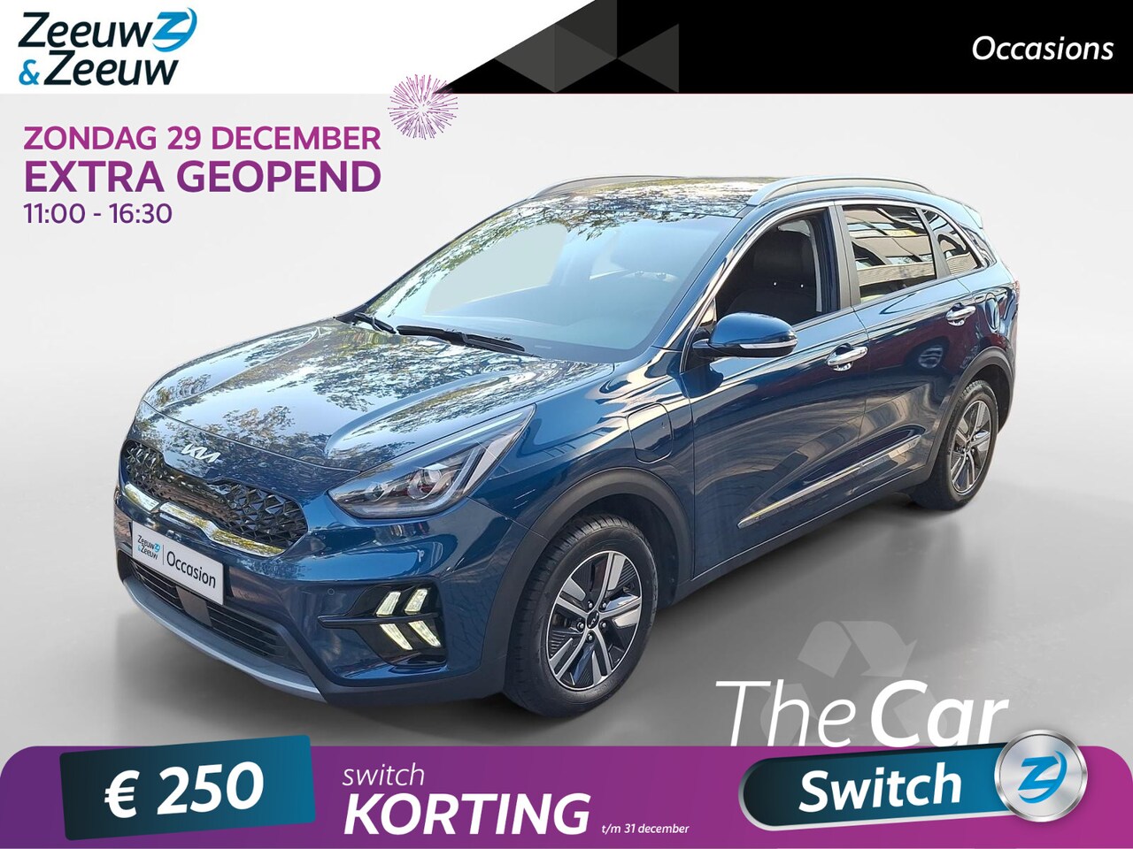 Kia Niro - 1.6 GDi PHEV | stoel en stuurverwarming | Navi - AutoWereld.nl