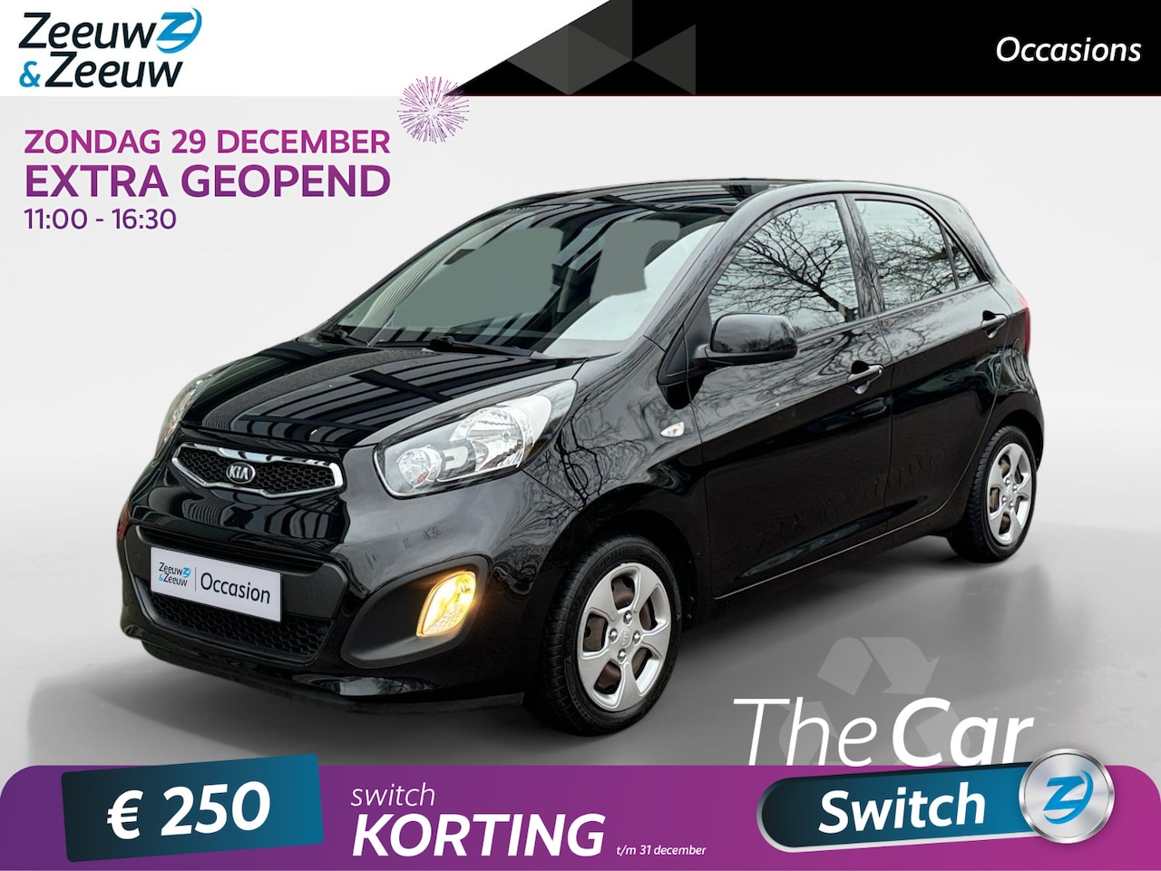 Kia Picanto - 1.2 CVVT Comfort Pack Automaat | Nette Auto! | 12 maanden Bovag Garantie | Elektrische ram - AutoWereld.nl