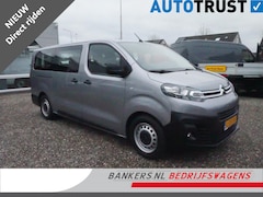 Citroën Jumpy - 1.5 BlueHDi 120PK, 9 Persoons Combi, Airco, Prijs is inclusief BTW en BPM, Seperate airco