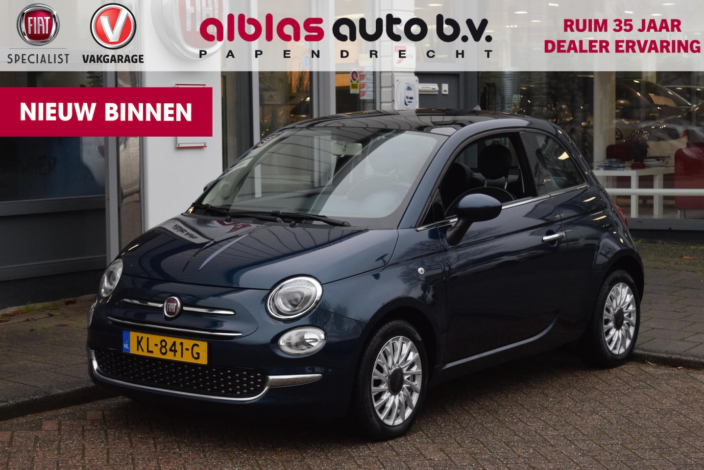 Fiat 500 - 0.9 TwinAir Turbo Lounge 0.9 TwinAir Turbo Lounge - AutoWereld.nl