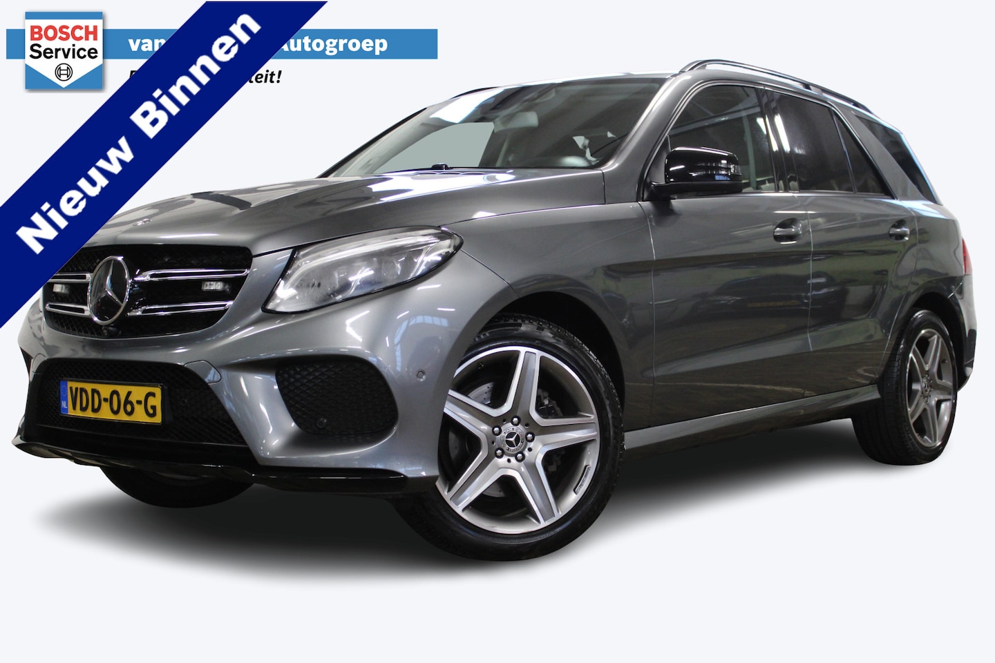 Mercedes-Benz GLE-Klasse - 350D 4MATIC AMG Line | Schuif/kantel dak | Treekhaak | Inclusief achterbank | Stoelverwarm - AutoWereld.nl