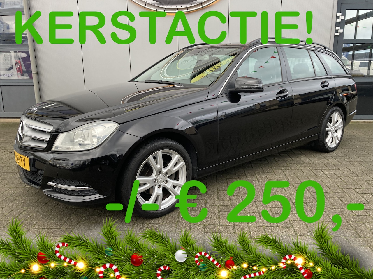 Mercedes-Benz C-klasse Estate - 180 Business Class Elegance Trekhaak | Cruise | Navi | Parkeersensoren - AutoWereld.nl