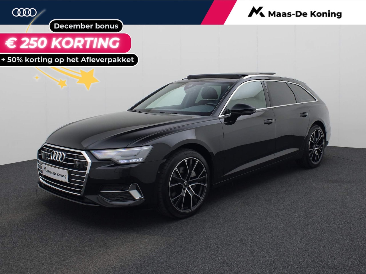 Audi A6 Avant - 45 TFSI/265PK Pro Line · Panoramadak · Parkeersensoren + camera · 20"LM - AutoWereld.nl