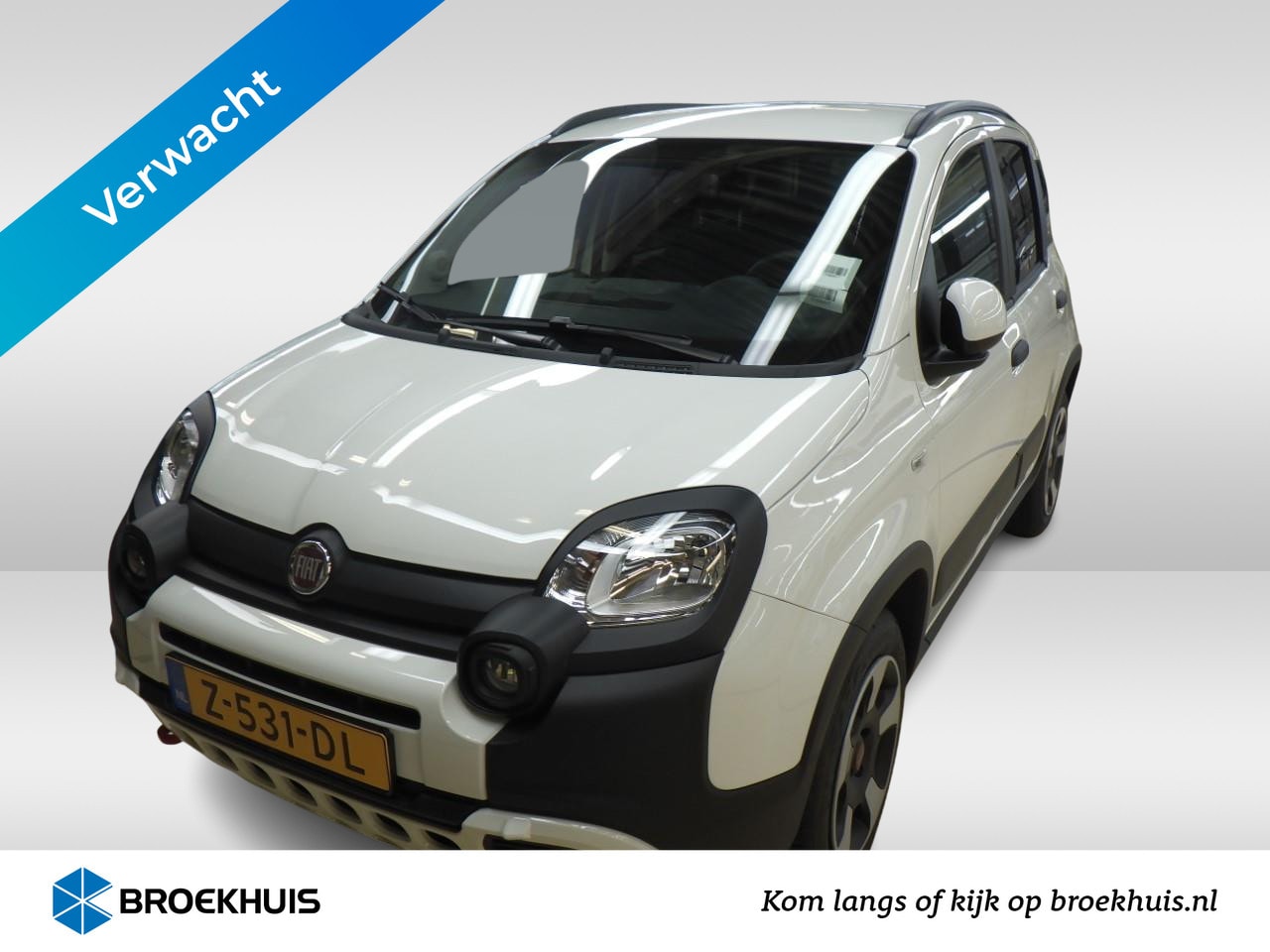 Fiat Panda - 1.0 Hybrid Cross | Navigatie by App | Parkeersensoren | Licht & Regensensor | Airco | DAB+ - AutoWereld.nl