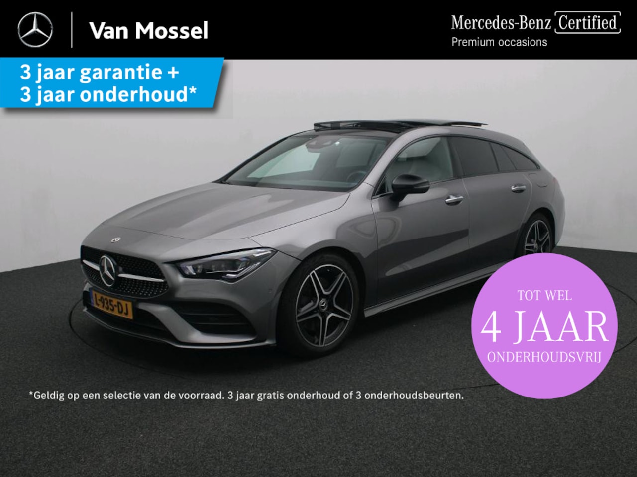 Mercedes-Benz CLA-klasse Shooting Brake - 200 Business Solution AMG / Premium Plus/ Panoramadak/ Sfeerverlichting/ Memory/ Night - AutoWereld.nl