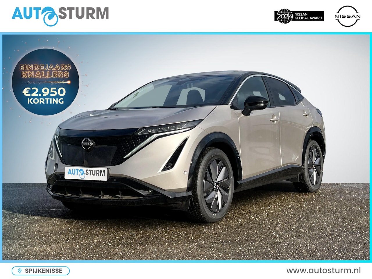 Nissan Ariya - Advantage Edition Plus 91 kWh Nappa Leder - AutoWereld.nl