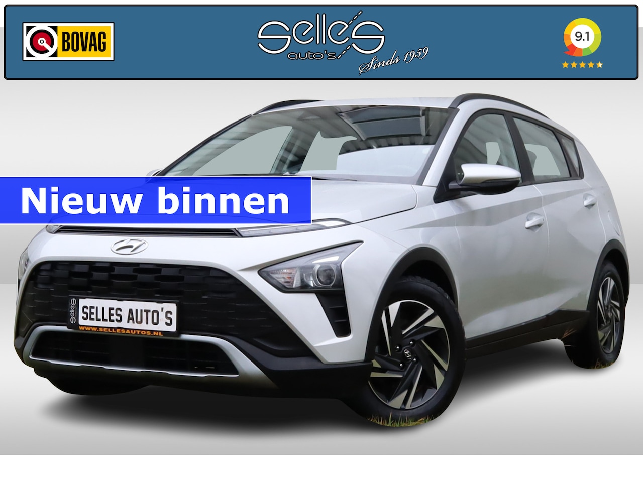 Hyundai Bayon - 1.0 T-GDI Comfort | Apple Carplay | Stoel/Stuur verwarming | Camera | Automaat - AutoWereld.nl