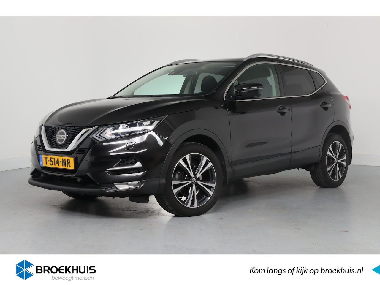 Nissan Qashqai - 1.3 DIG-T N-Connecta | Dealer Onderhouden! | Panorama Dak | Clima | 360 Camera | Navi | St - AutoWereld.nl