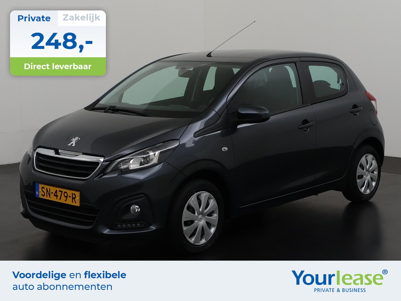 Peugeot 108 - 1.0 e-VTi Active | All-in 248,- Private Lease | Zondag Open! - AutoWereld.nl