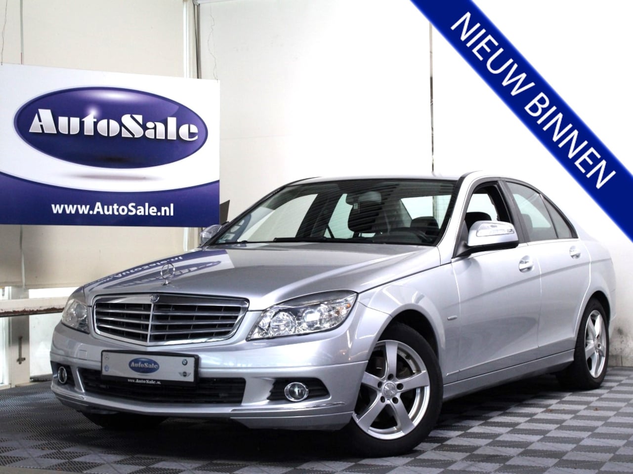 Mercedes-Benz C-klasse - 200 K. 184pk AUTOMAAT NAVI BT STOELVW CRUISE CLIMA '07 - AutoWereld.nl