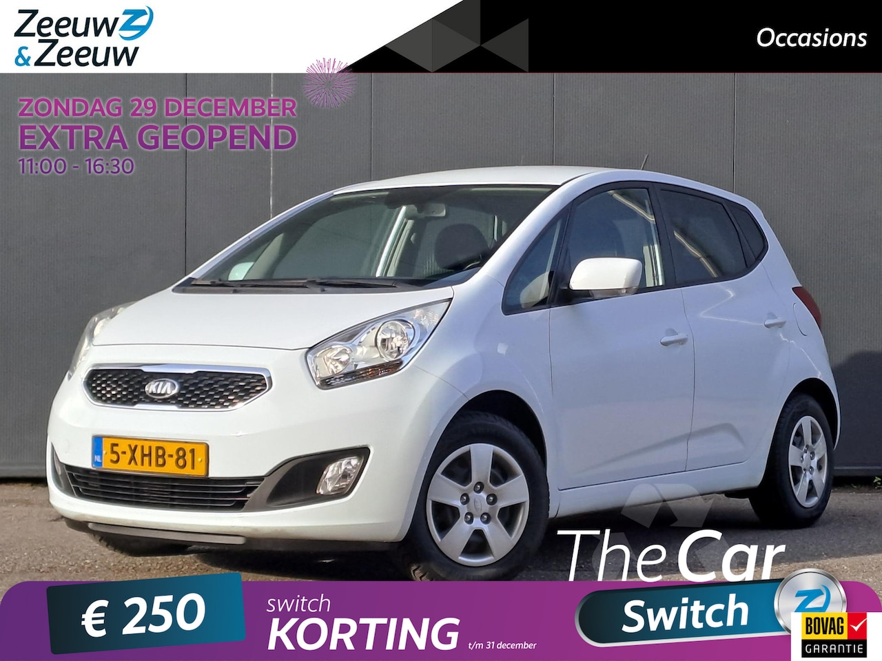 Kia Venga - 1.4 ExecutiveLine 1e Eigenaar | Dealer onderhouden | Navi | Bluetooth | Airco | Cruise con - AutoWereld.nl