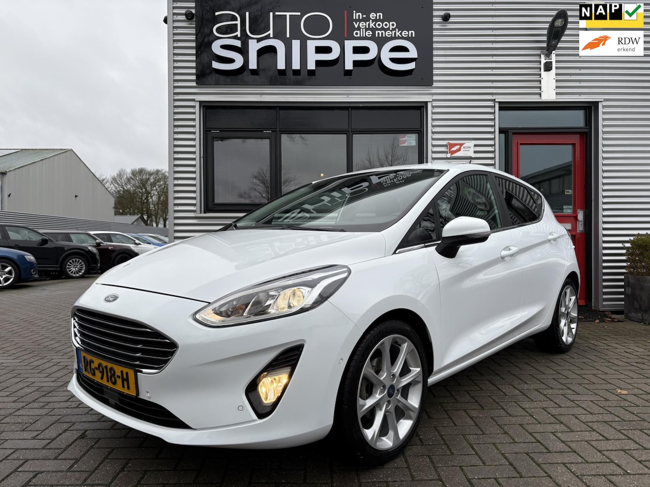 Ford Fiesta - 1.0 EcoBoost Titanium -AUTOMAAT-5DRS.-CLIMA-ANDROID AUTO-ADAP. CRUISE-B&O SOUNDSYSTEM-ISOF - AutoWereld.nl