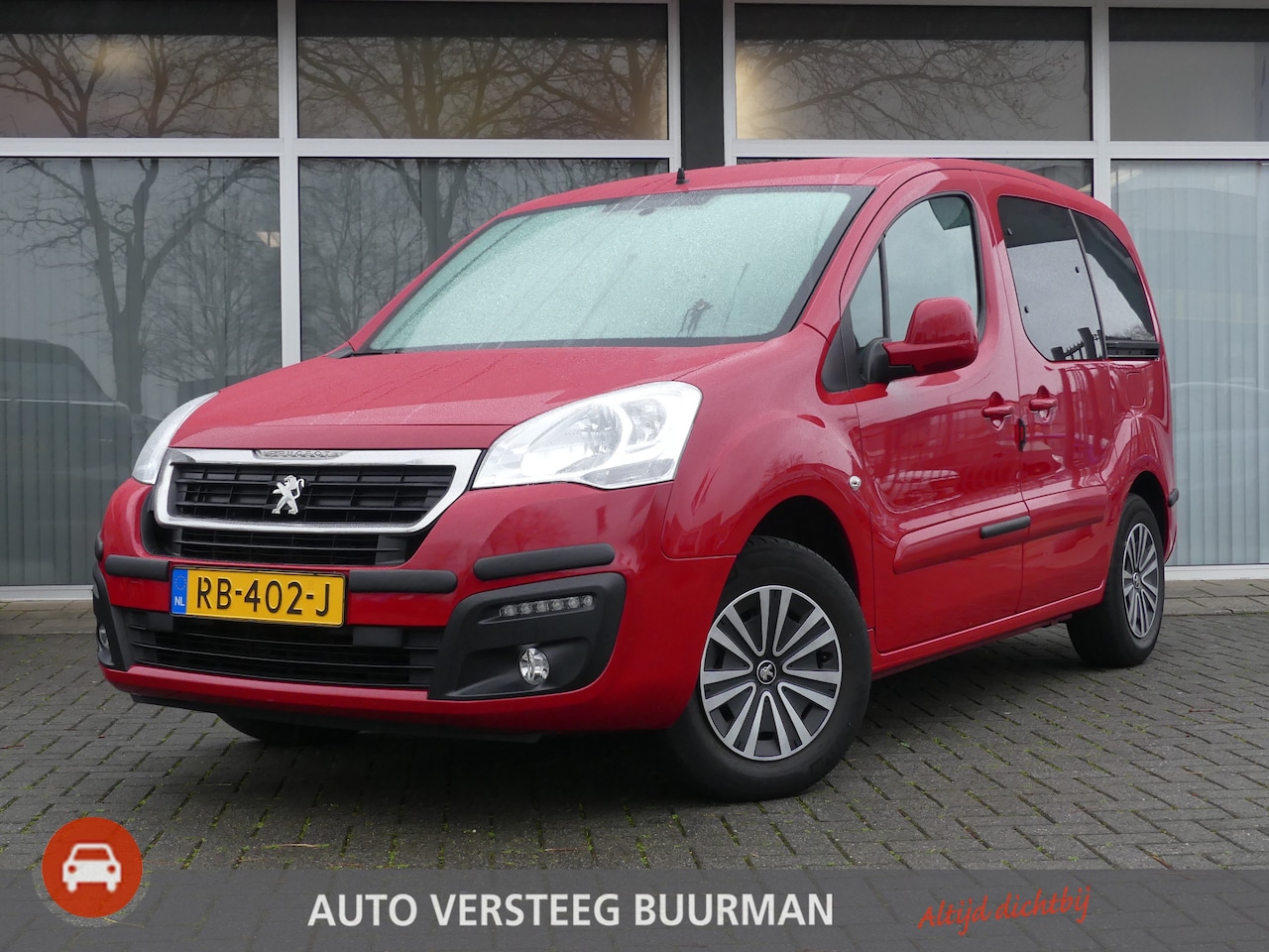 Peugeot Partner Tepee - 1.2 PureTech Active Airconditioning, Slechts 33.762 Km Dealer onderh. - AutoWereld.nl