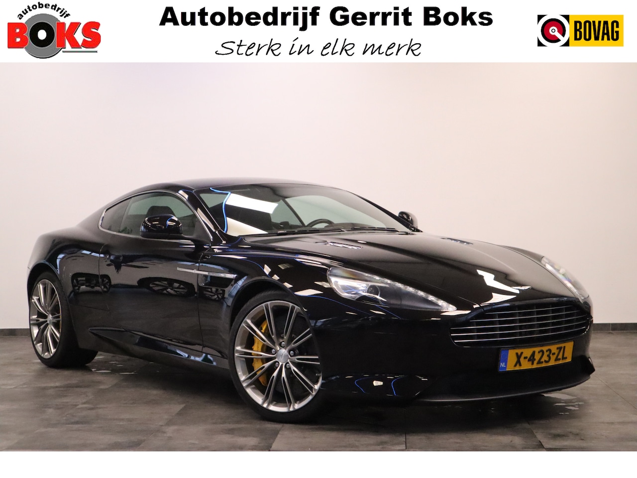 Aston Martin V12 Virage - 6.0 V12 Cruise/Climate Navi Keramisch 497PK! - AutoWereld.nl