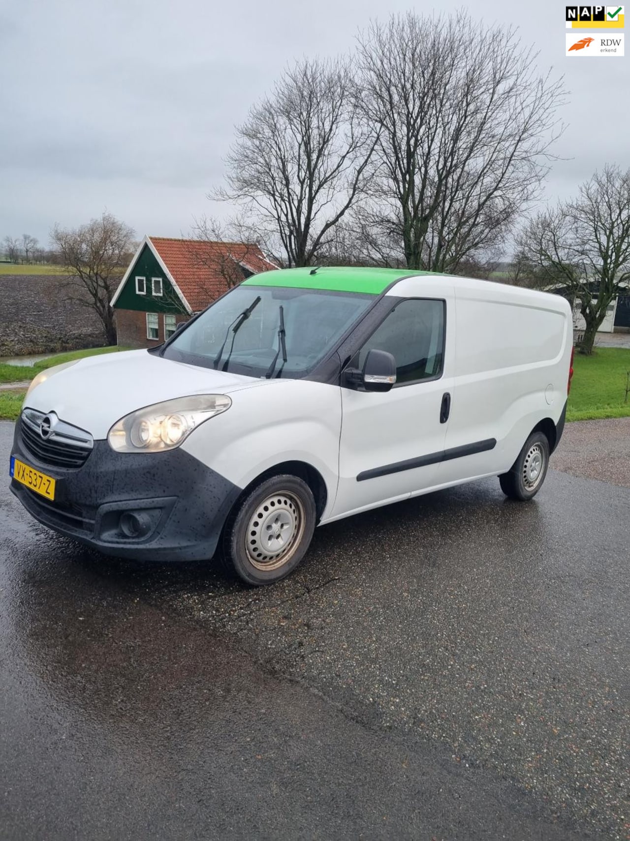 Opel Combo - 1.6 CDTi L2H1 Edition 77 KW, Airco, 169562 KM NAP, Nieuwe APK. - AutoWereld.nl